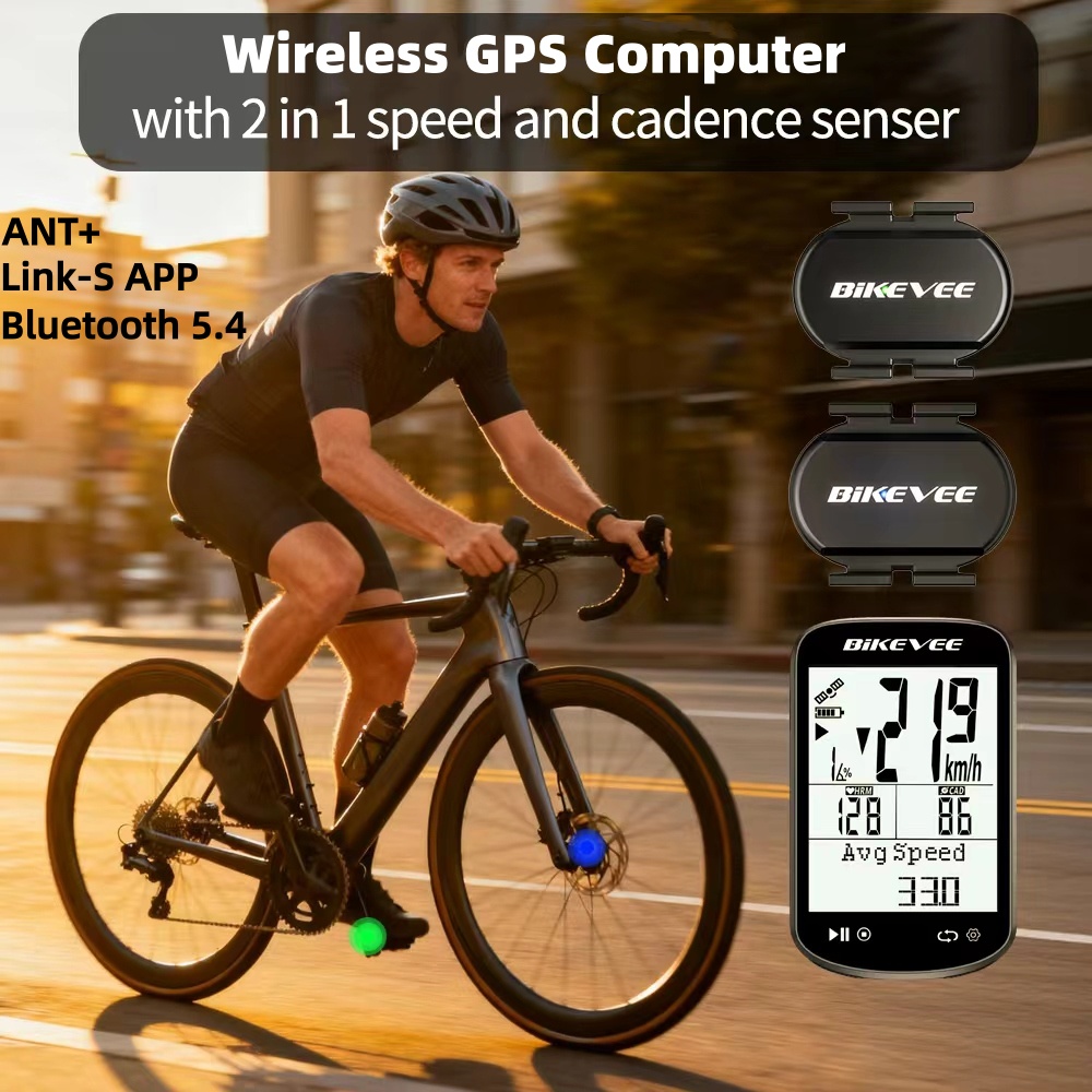 Cycling Cadence Sensor Bluetooth Ant - Ordinateur de vélo sans fil GPS
