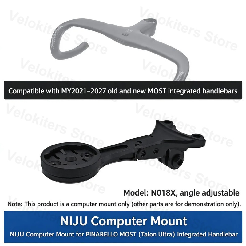 Out Front Bike Computer Mount Garmin - Compatible avec le système de fixation