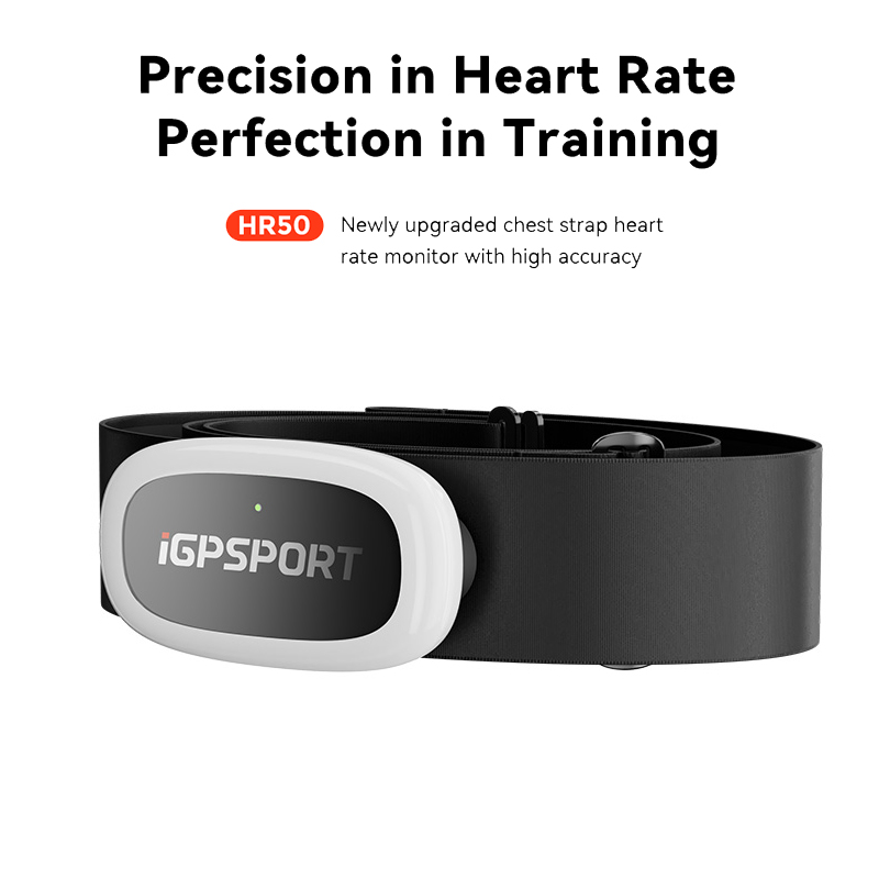 Heart Rate Monitor Chest Strap Ant+ - HR50 IGPSPORT ANT + capteur de