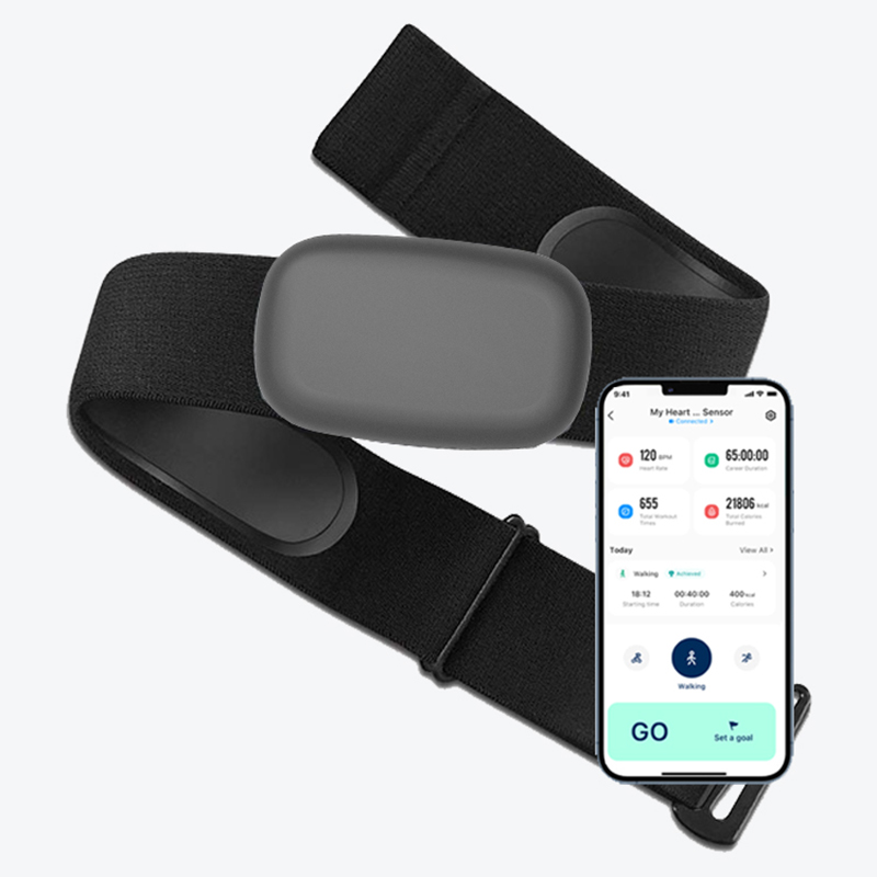 Heart Rate Monitor Chest Strap Ant+ - FITCENT5.3 tiens z-Sangle de moniteur de