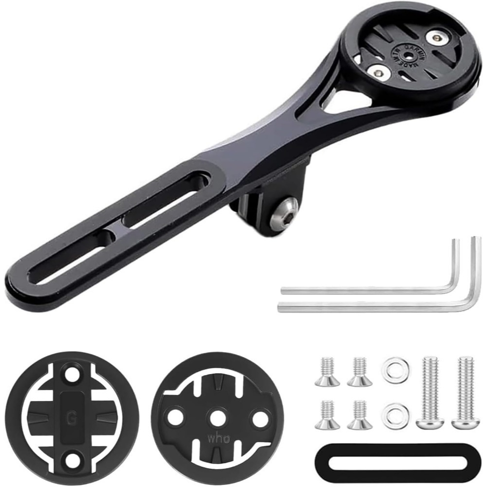Out Front Bike Computer Mount Garmin - Support de guidon de vélo intégré,