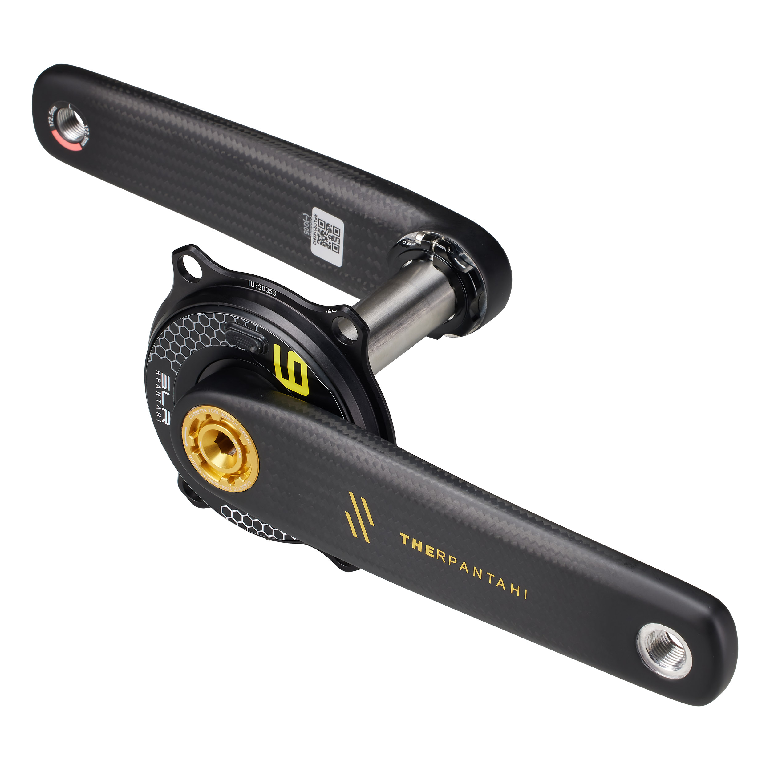 Spider Power Meter 110 Bcd - Manivelle de vélo de route en