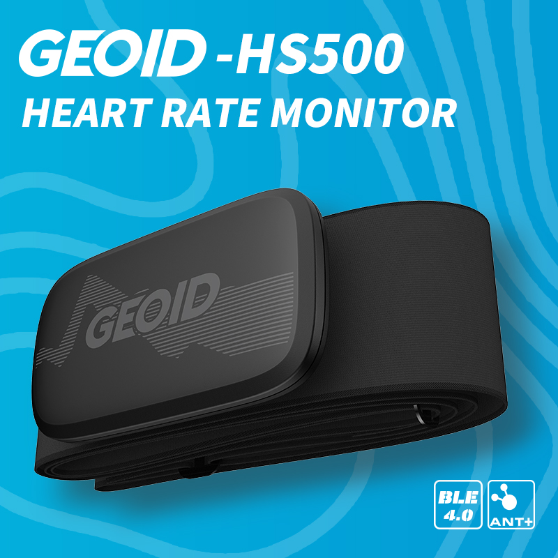 Heart Rate Monitor Chest Strap Ant+ - Moniteur de fréquence cardiaque GEOID HS500,
