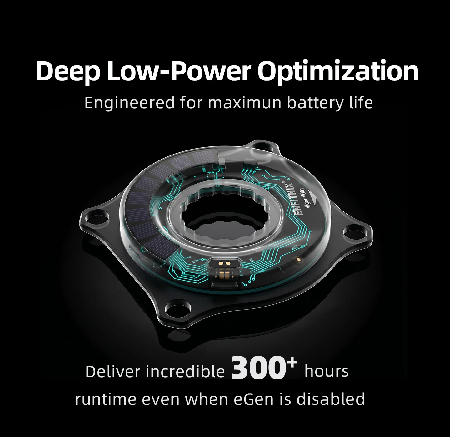 Spider Power Meter 110 Bcd - Compteur de puissance pour vélo Enfitnix,