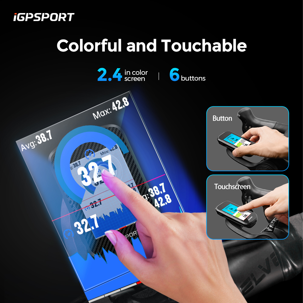 Ordinateur de vélo GPS IGPSPOR - Bike Computer Gps Navigation Map avis et prix