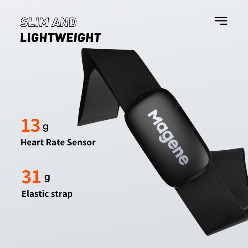 Magene H64 moniteur de fréquen - Heart Rate Monitor Chest Strap Ant+ avis et prix