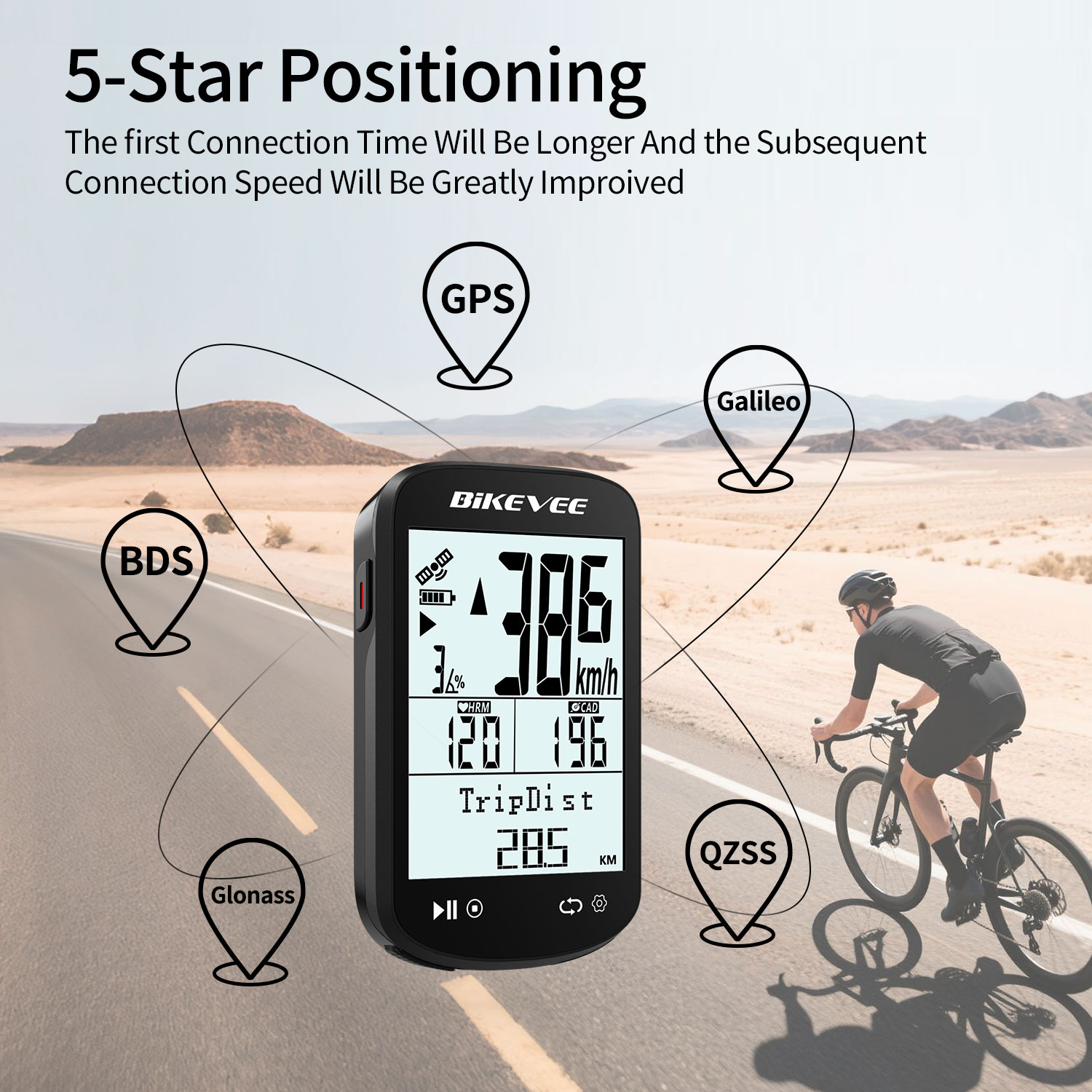 Ordinateur de vélo sans fil GP - Cycling Cadence Sensor Bluetooth Ant avis et prix