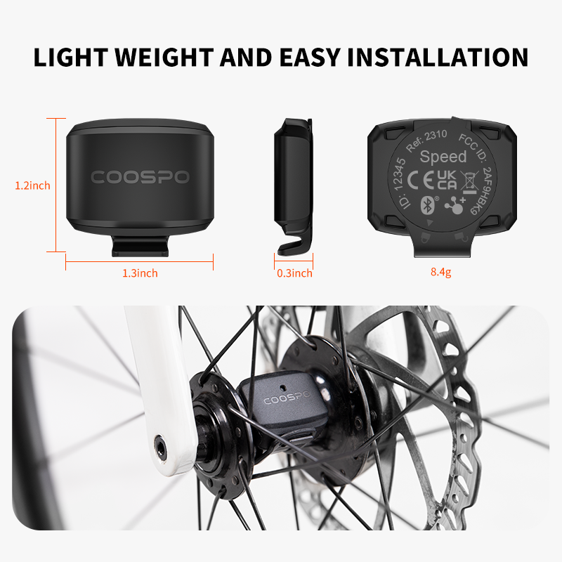 CooSpo capteur de vitesse de v - Cycling Cadence Sensor Bluetooth Ant avis et prix