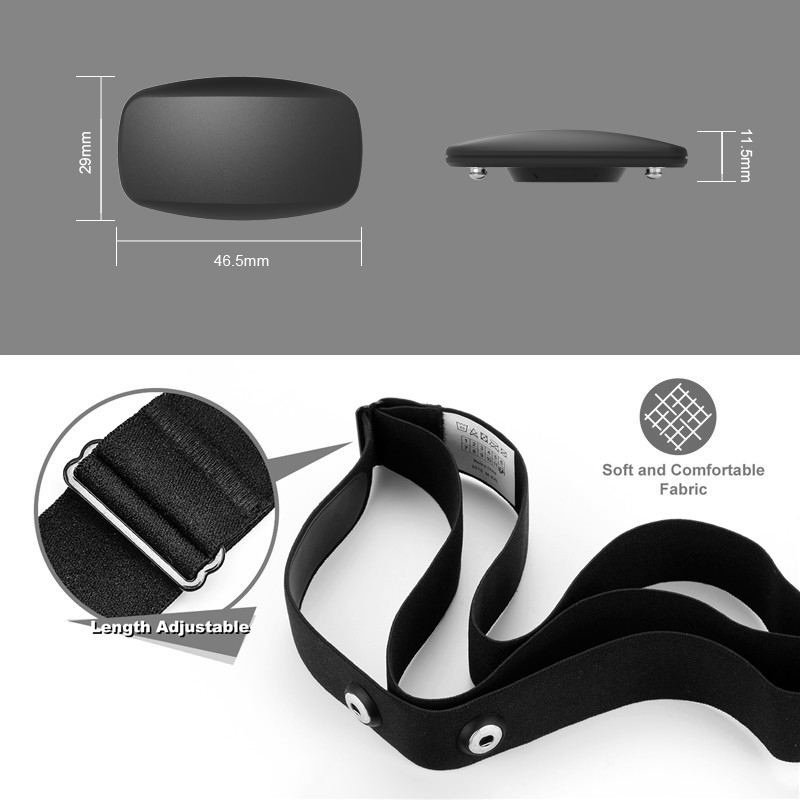 Moniteur de fréquence cardiaqu - Heart Rate Monitor Chest Strap Ant+ avis et prix