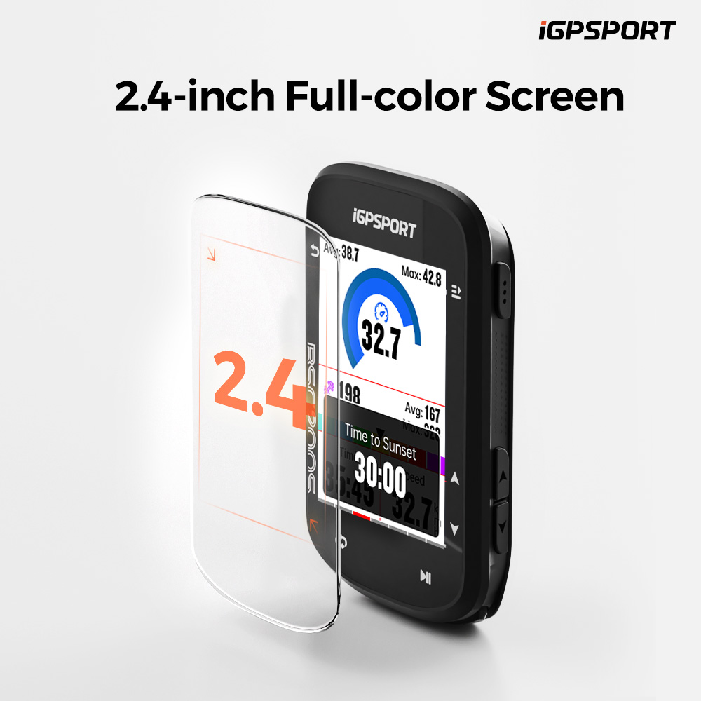Ordinateur de vélo GPS iGPSPOR - Bike Computer Gps Navigation Map avis et prix