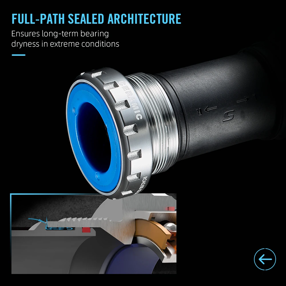 RYET T47 Boîtier de pédalier p - Ceramic Bearing Bottom Bracket Bb86 avis et prix