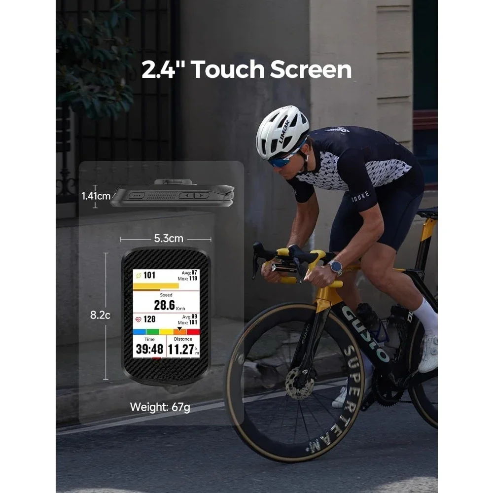 Ordinateur de vélo sans fil BS - Bike Computer Gps Navigation Map avis et prix