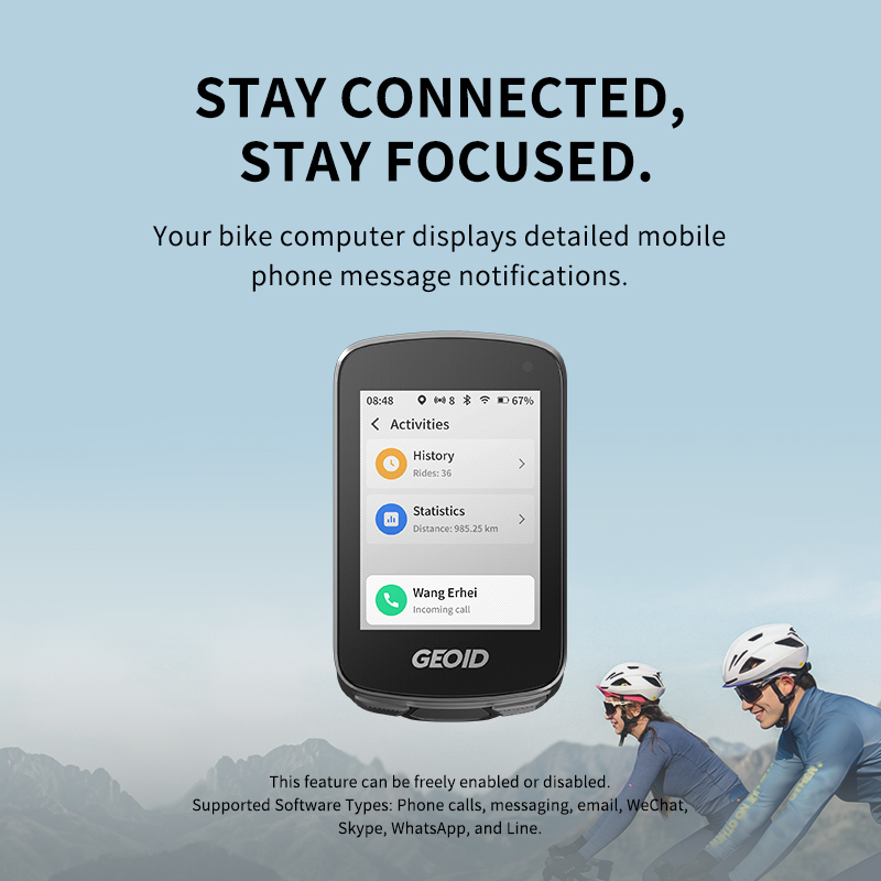 Ordinateur de vélo GEOID CC700 - Bike Computer Gps Navigation Map avis et prix