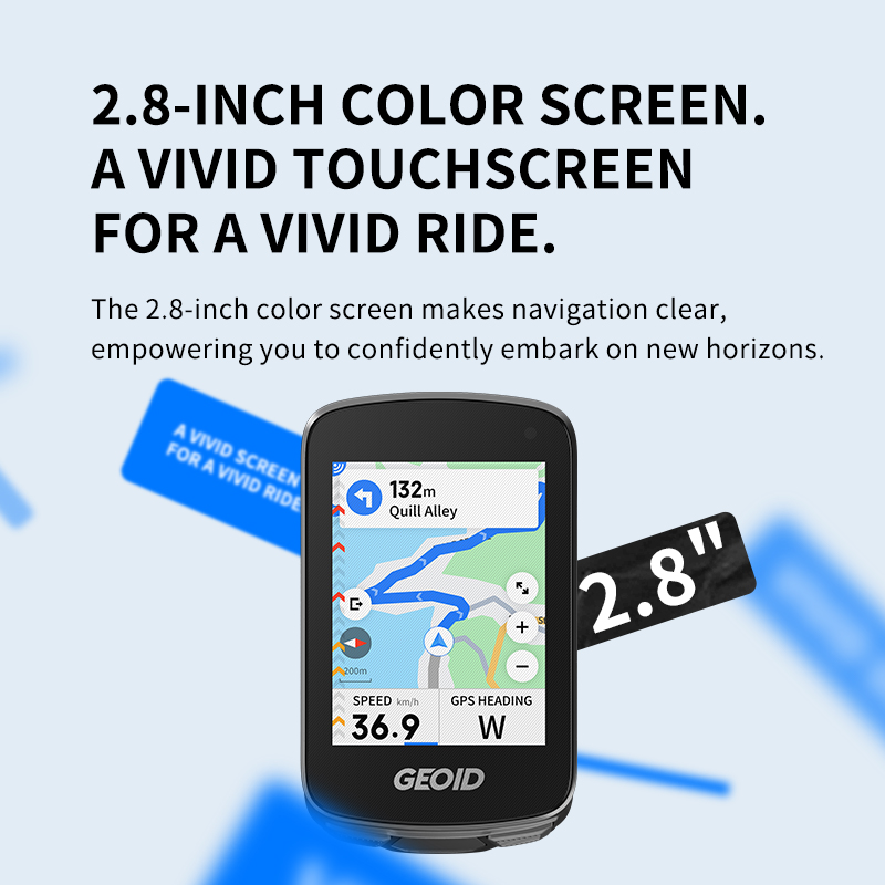 Ordinateur de vélo GEOID CC700 - Bike Computer Gps Navigation Map avis et prix