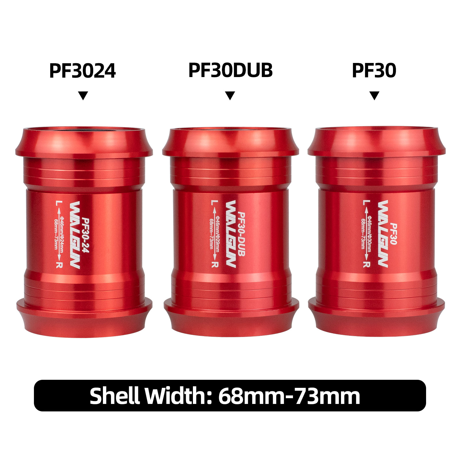 Boîtiers de pédalier Walgun 73 - Ceramic Bearing Bottom Bracket Bb86 avis et prix