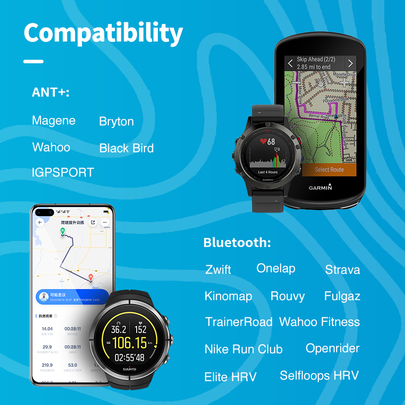 Moniteur de fréquence cardiaqu - Heart Rate Monitor Chest Strap Ant+ avis et prix
