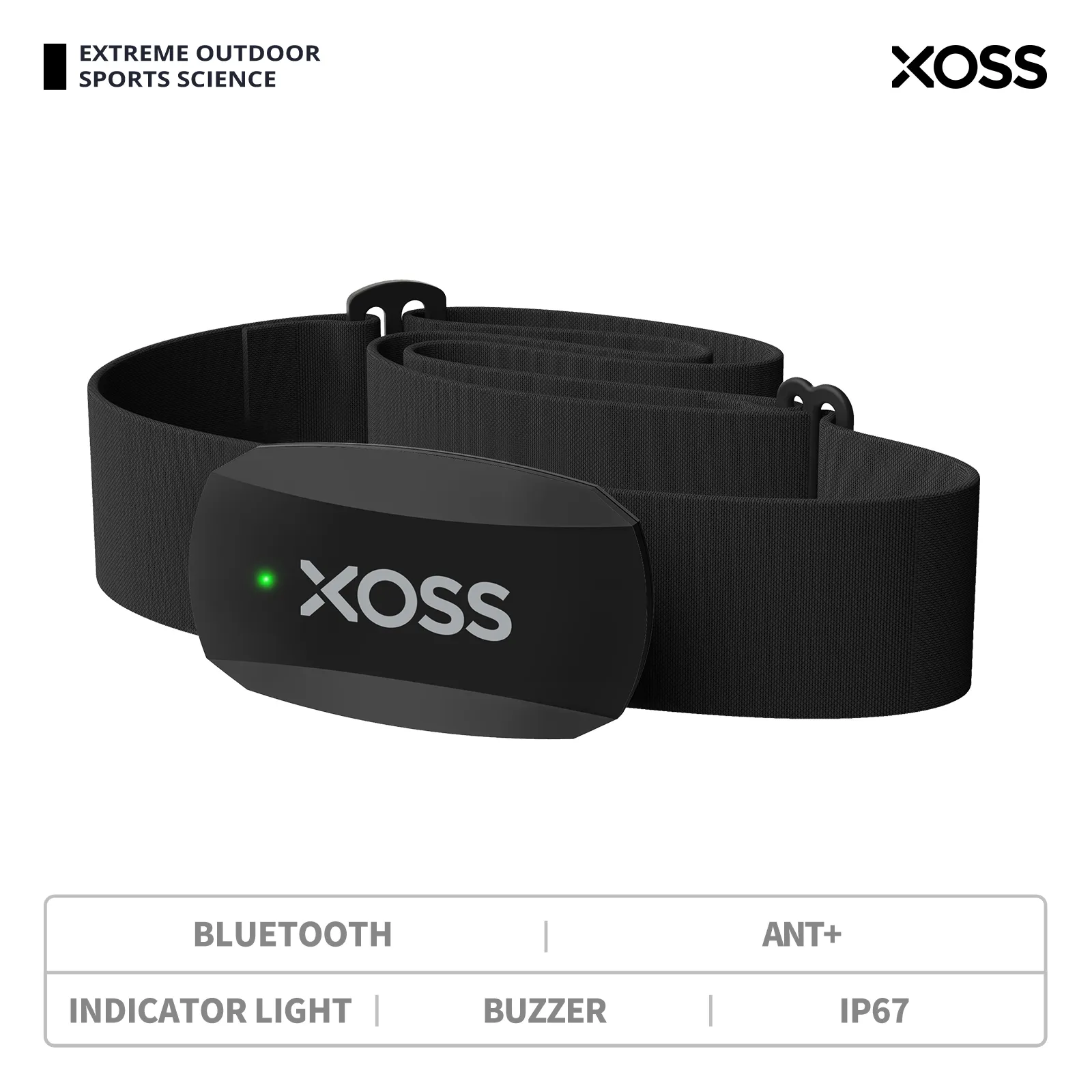 Collection AliExpress XOSS X2  - Heart Rate Monitor Chest Strap Ant+ avis et prix