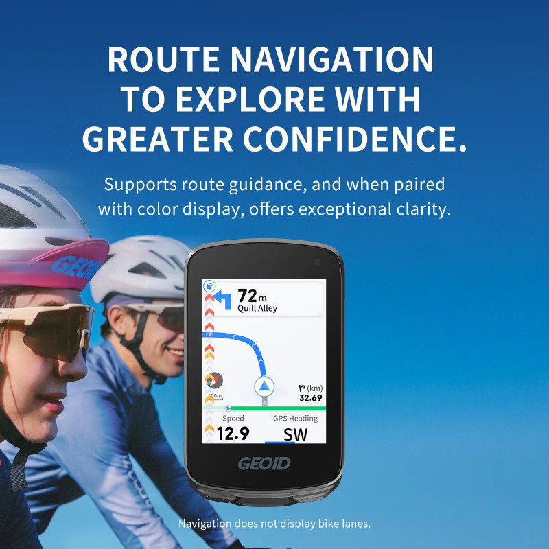Ordinateur de vélo GPS GEOID C - Bike Computer Gps Navigation Map avis et prix