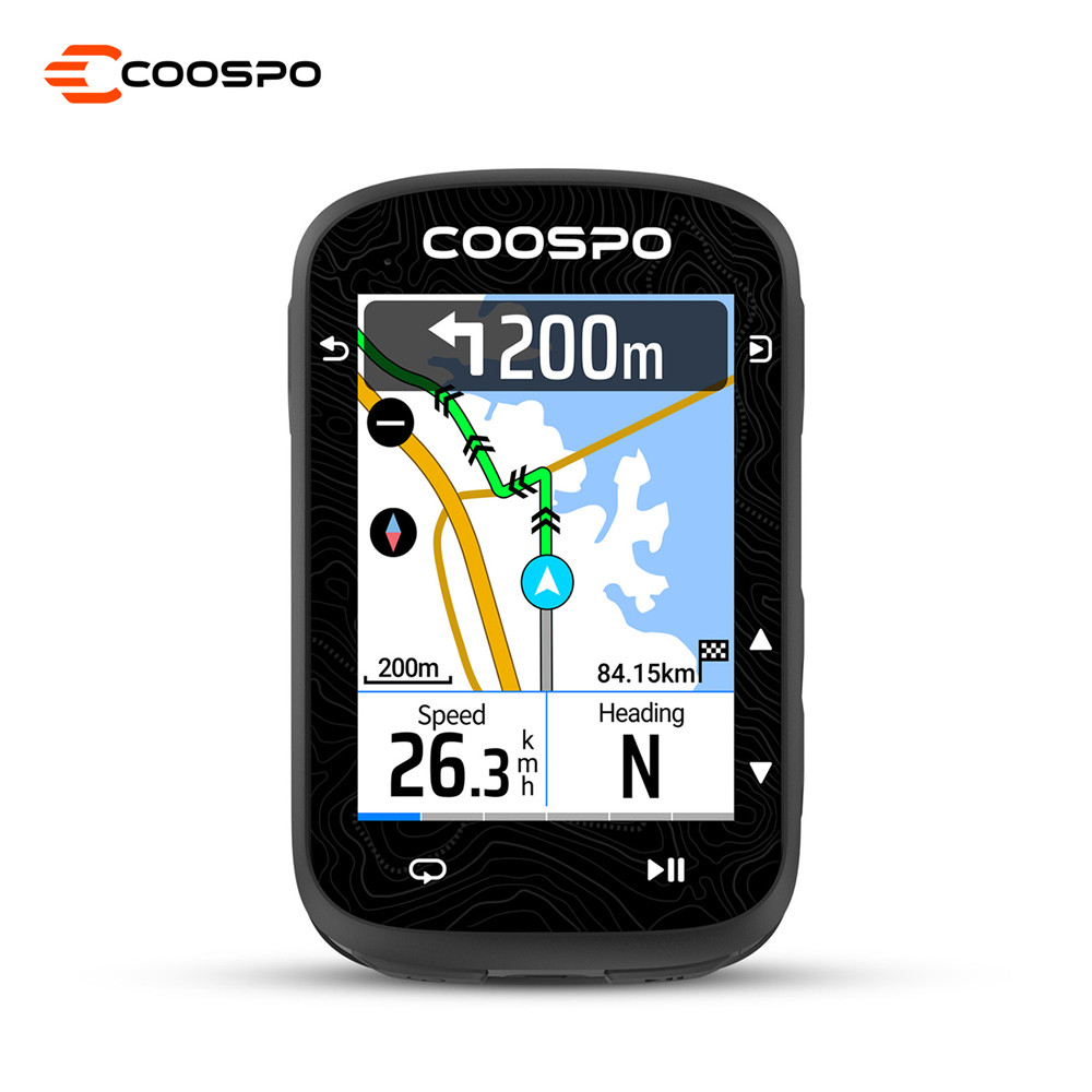 Nouveau COOSPO CS600 écran tac - Bike Computer Gps Navigation Map avis et prix