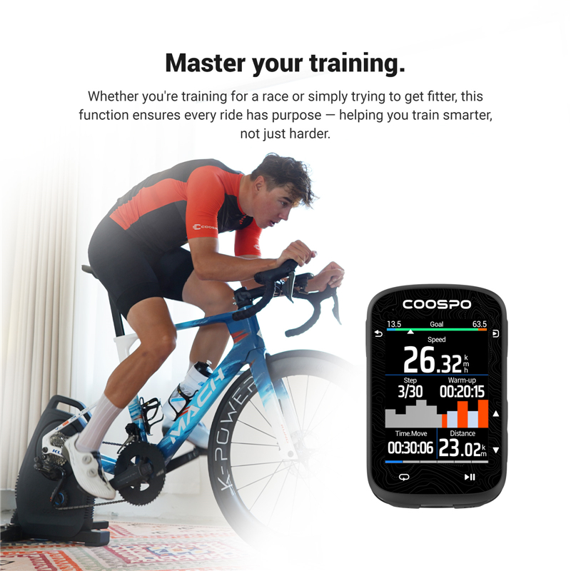 Nouveau COOSPO CS600 écran tac - Bike Computer Gps Navigation Map avis et prix
