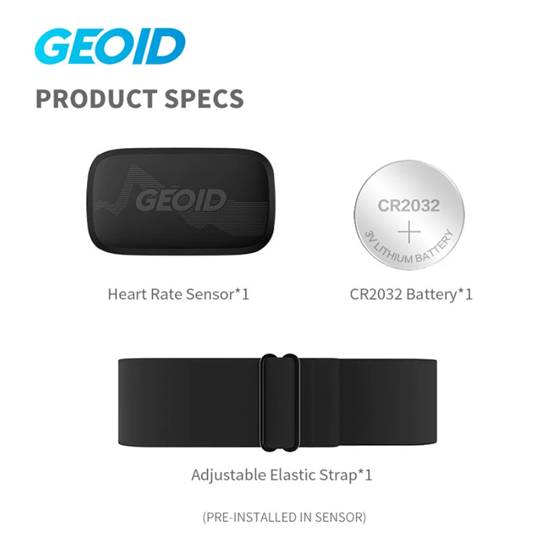 GEOID-Moniteur de fréquence ca - Heart Rate Monitor Chest Strap Ant+ avis et prix