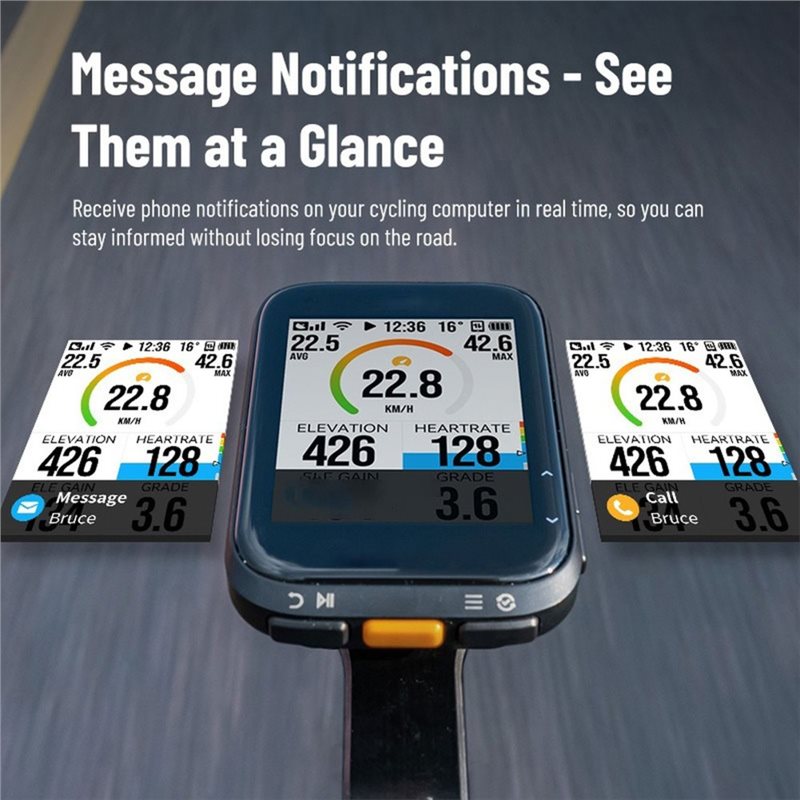 Ordinateur de vélo intelligent - Bike Computer Gps Navigation Map avis et prix