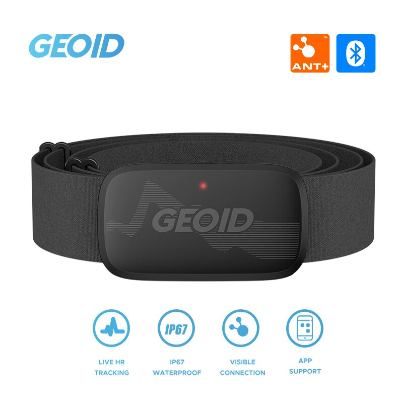 GEOID-Capteur de Fréquence Car - Heart Rate Monitor Chest Strap Ant+ avis et prix