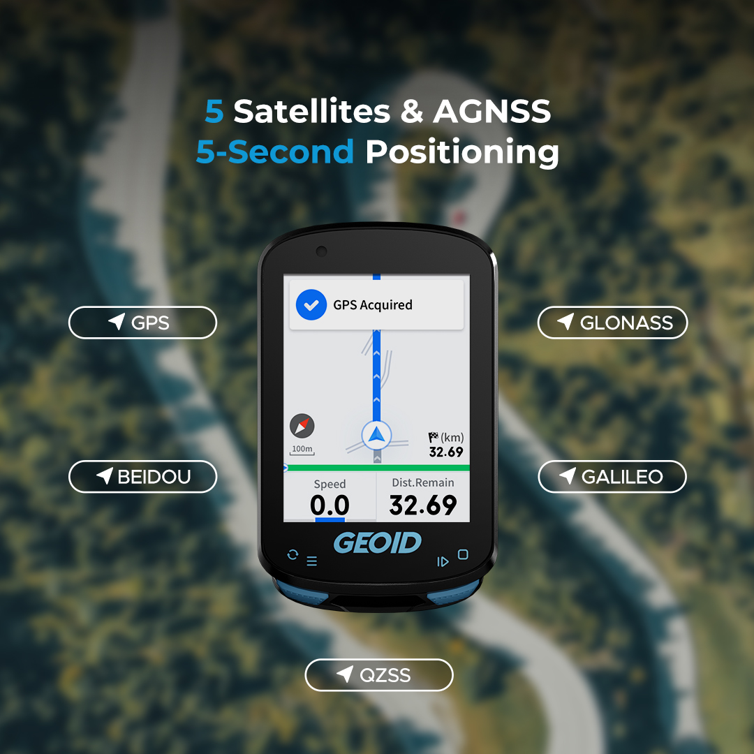 GEOID CC600 Route Navigation v - Bike Computer Gps Navigation Map avis et prix