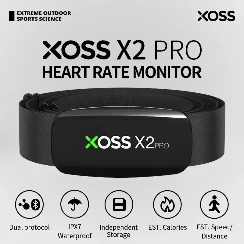 XOSS X2 Pro – capteur de fréqu - Heart Rate Monitor Chest Strap Ant+ avis et prix