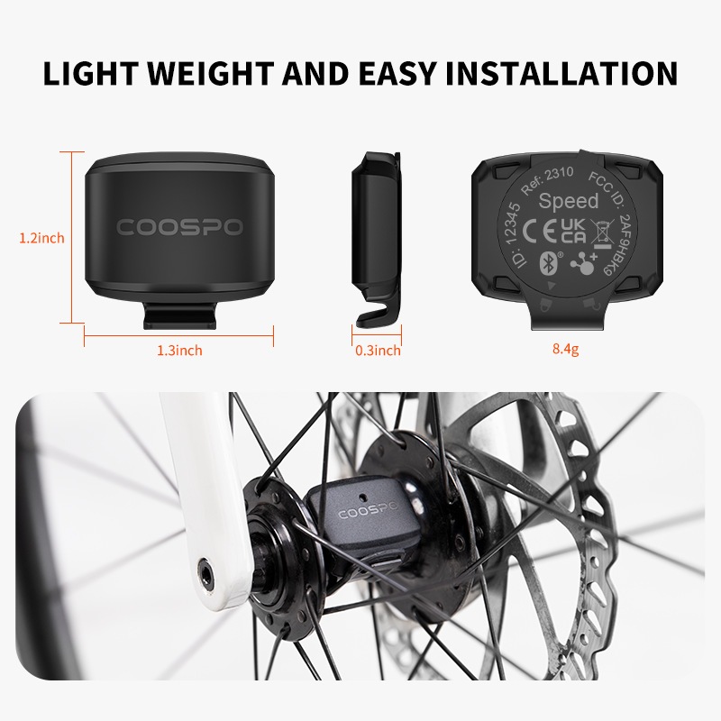 COOSPO capteur de Cadence/vite - Cycling Cadence Sensor Bluetooth Ant avis et prix