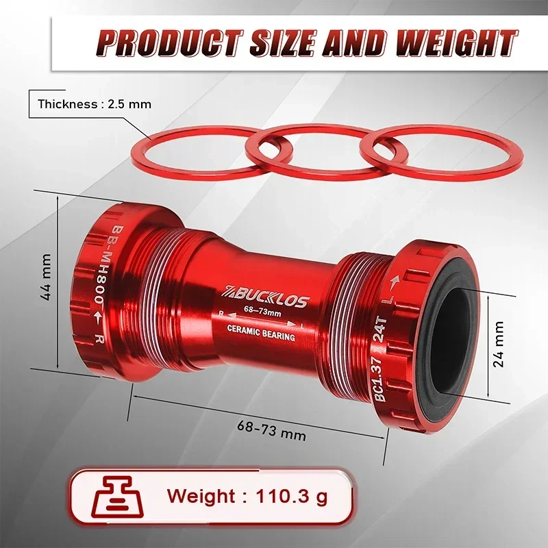 BUCKLOS roulement en céramique - Ceramic Bearing Bottom Bracket Bb86 avis et prix