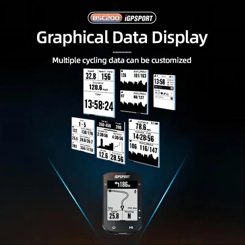 IGPSPORT-Ordinateur de vélo GP - Bike Computer Gps Navigation Map avis et prix