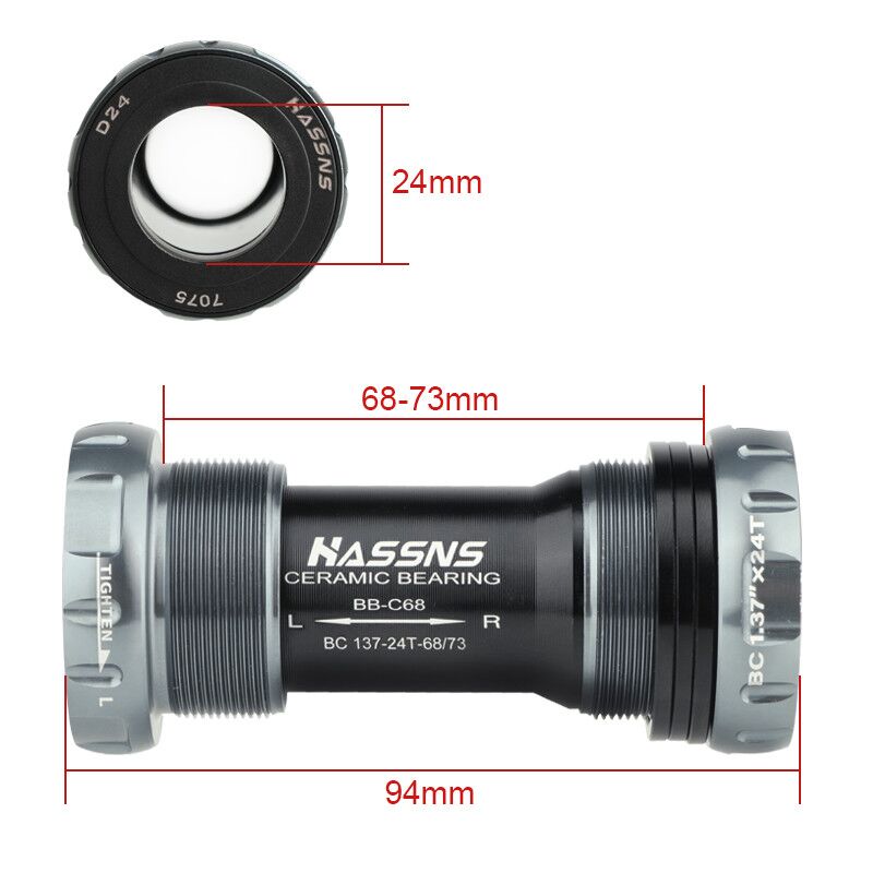 HASSNS – support de pédalier e - Ceramic Bearing Bottom Bracket Bb86 avis et prix
