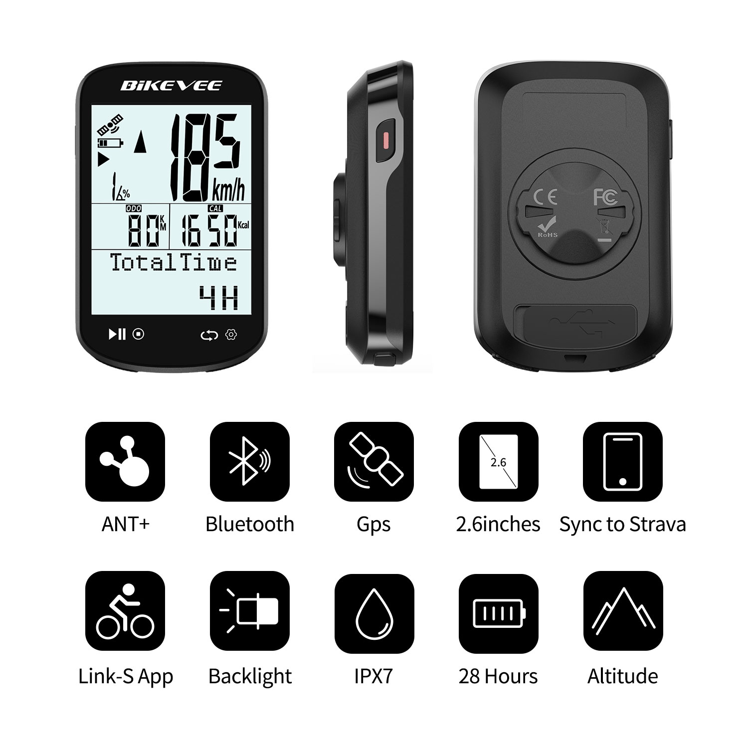 Nouveau compteur de vélo intel - Cycling Cadence Sensor Bluetooth Ant avis et prix